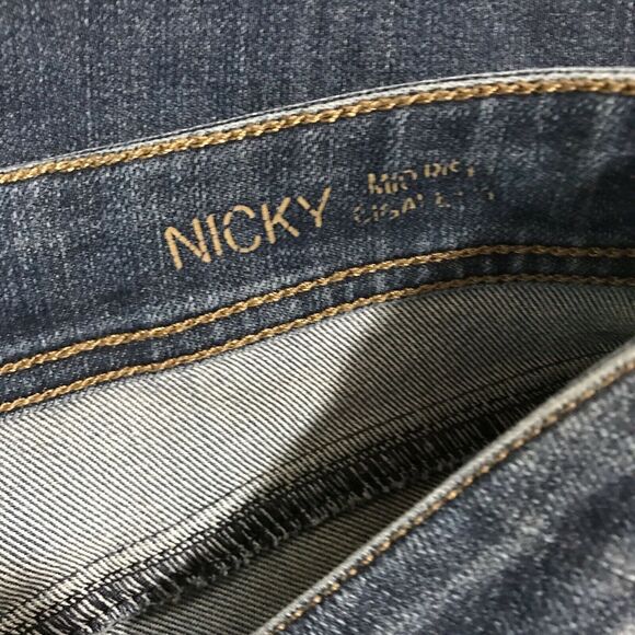 DL1961 Jeans Nicky Cigarette Skinny Mid Rise 360‎ Medium Wash Womens Size 28 - Picture 11 of 12